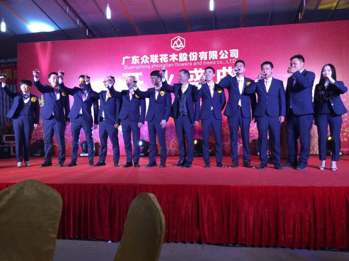 公司的开业庆典